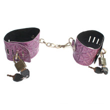 Serpentinite Purple Sex Handcuff Slave Bdsm Sex Game pour Couples Sex Toys Bondage Hand Cuffs